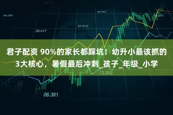 君子配资 90%的家长都踩坑！幼升小最该抓的3大核心，暑假最后冲刺_孩子_年级_小学